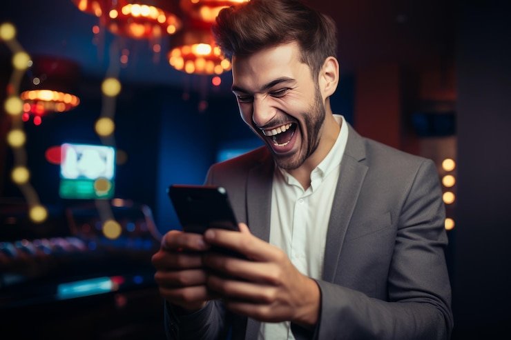 Slot progresif Playtech dengan display jackpot besar